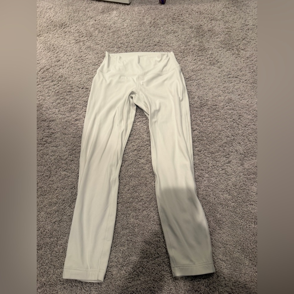 lululemon bone align leggings 25 sz 8